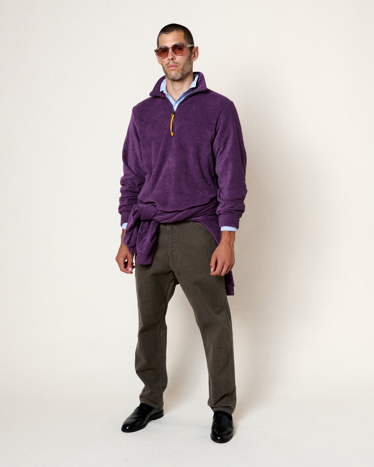 SWEATSHIRT ATYS GRAPE
