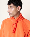 BRIGHT ORANGE BABY BANDANA