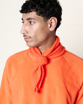 BRIGHT ORANGE BABY BANDANA