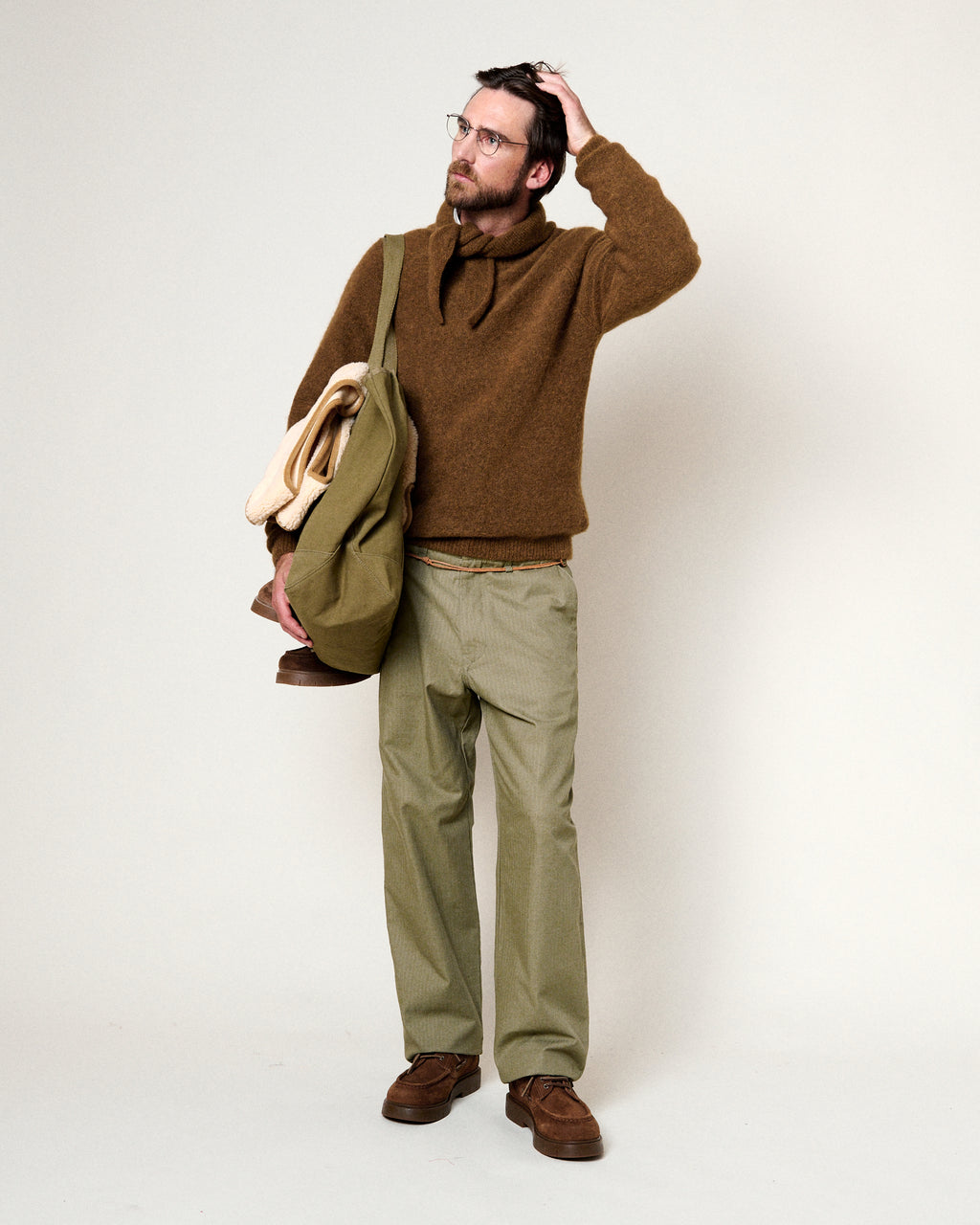 BABY BRETT COFFEE SWEATER