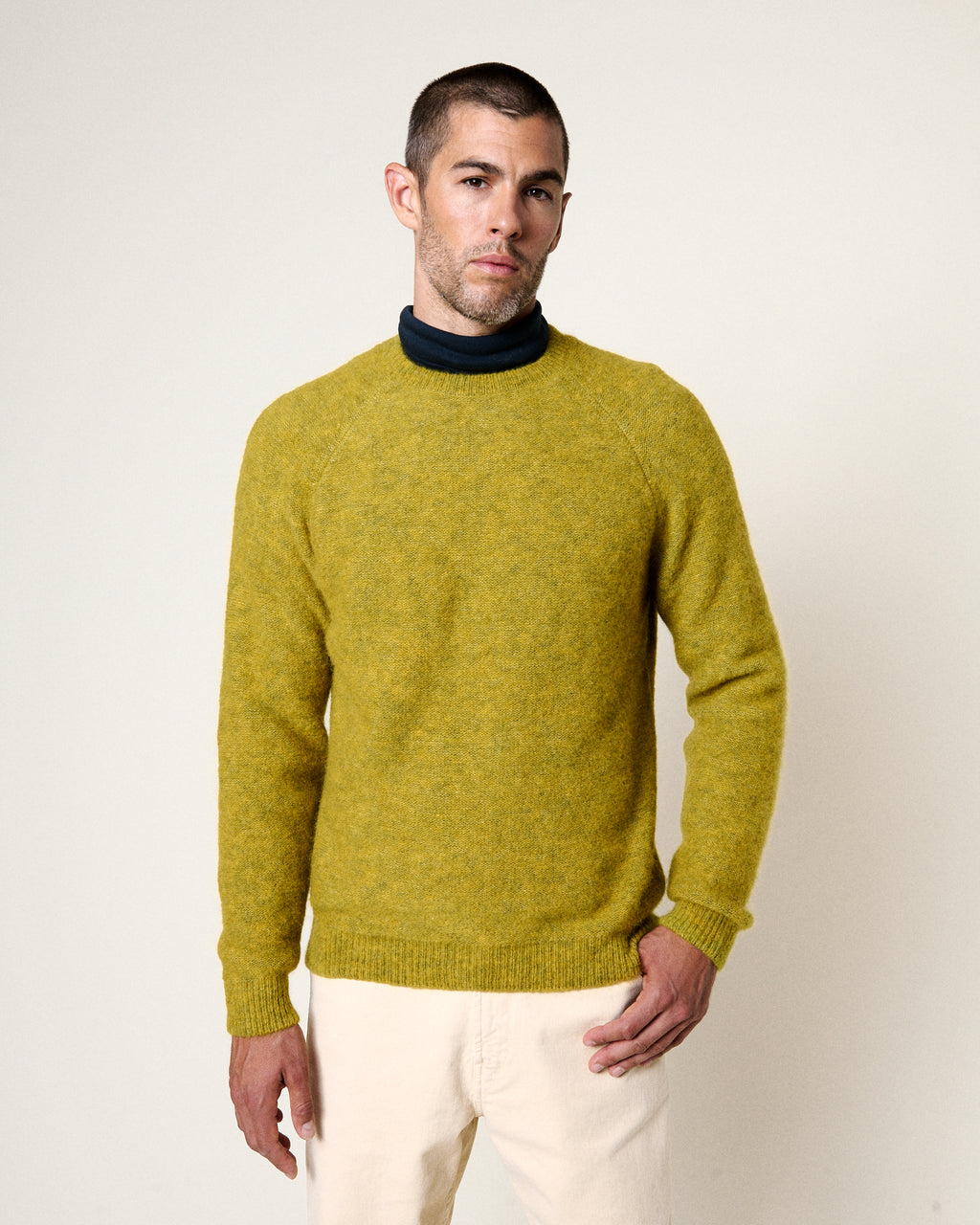 BABY BRETT GREEN HAZE SWEATER