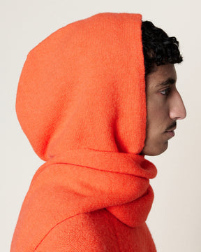 BABY HOOD BRIGHT ORANGE