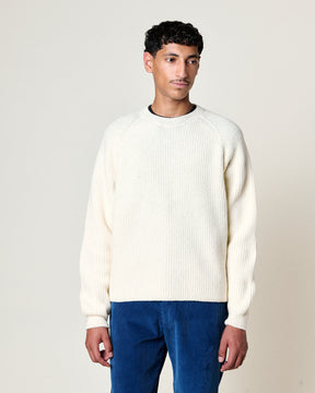 COLIN SHETLAND CREAM SWEATER