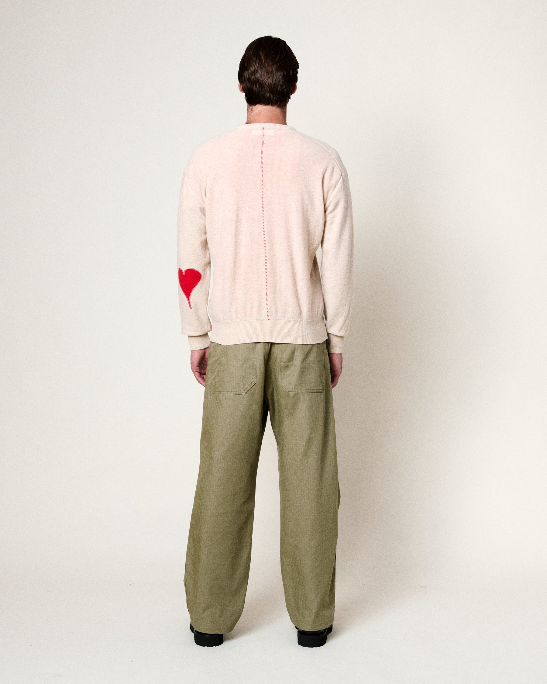 CUPID ECRU SWEATER