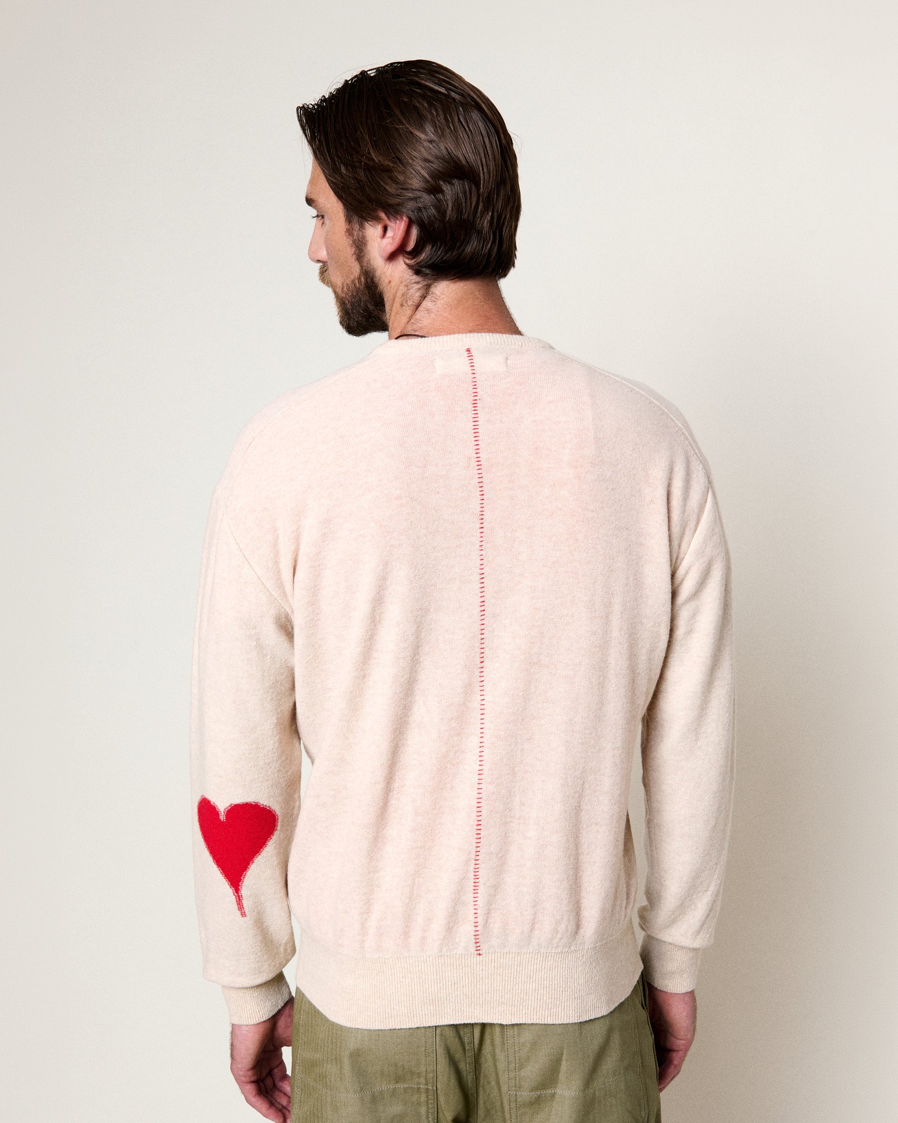 CUPID ECRU SWEATER