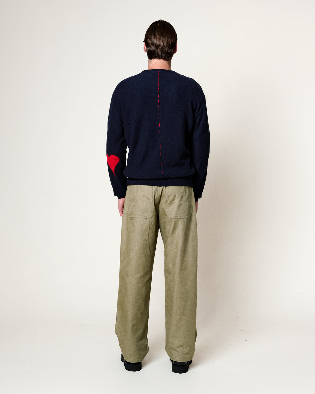 CUPID NAVY SWEATER