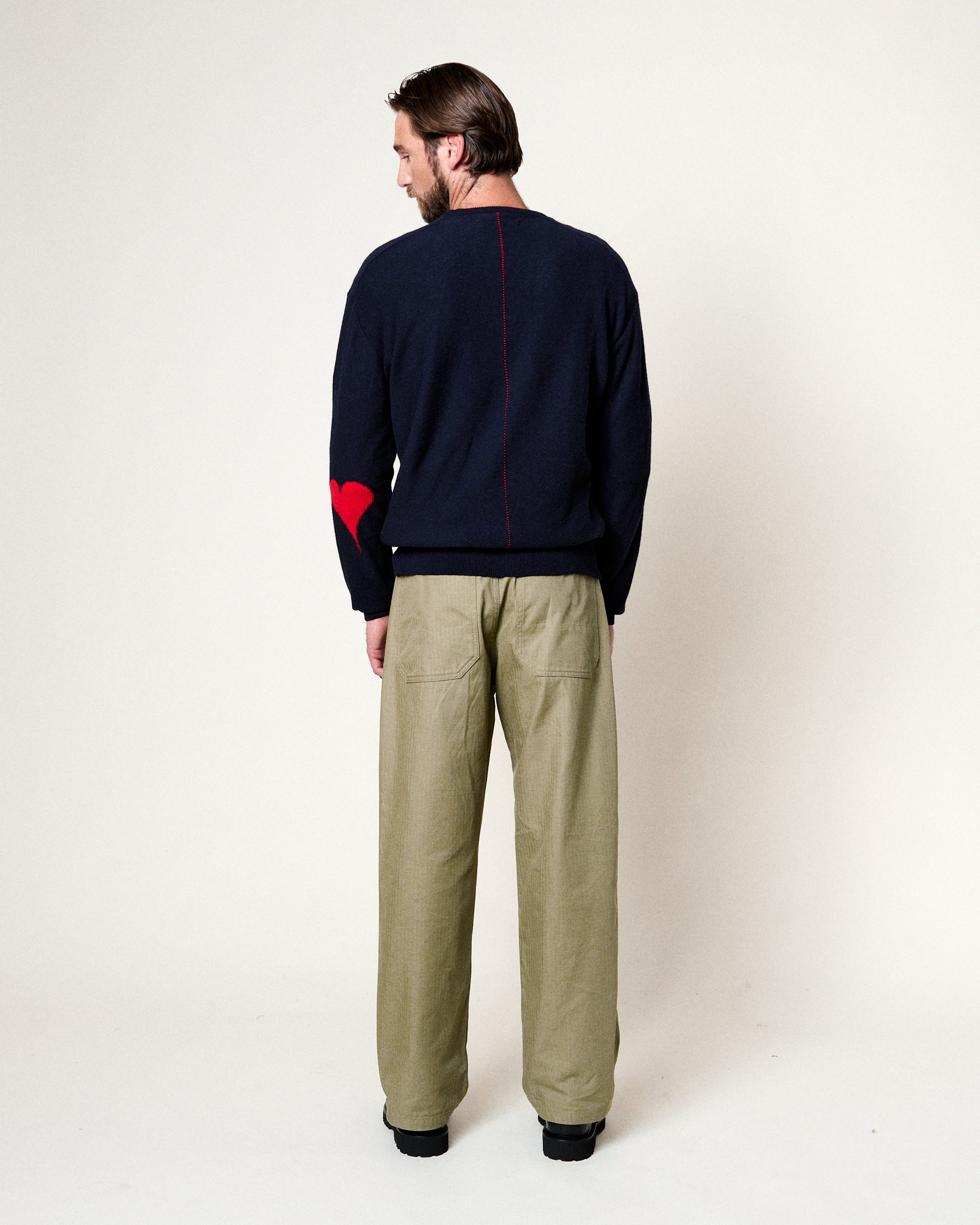 CUPID NAVY SWEATER