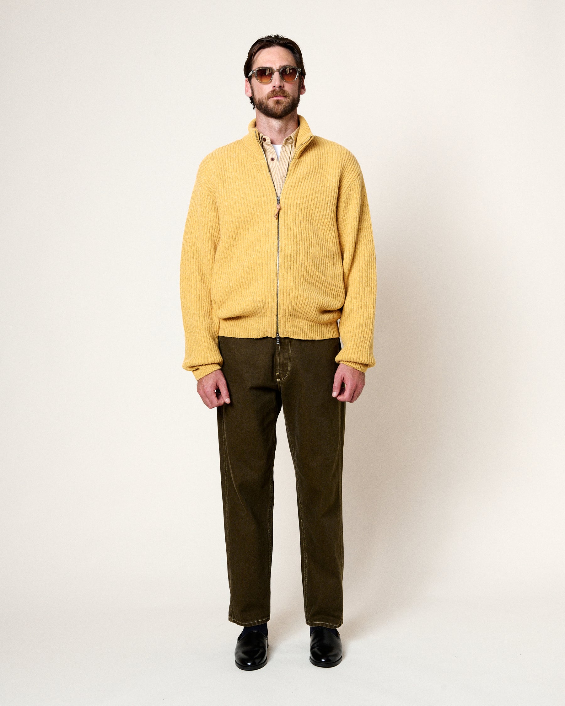 EWAN SHETLAND HONEY SWEATER