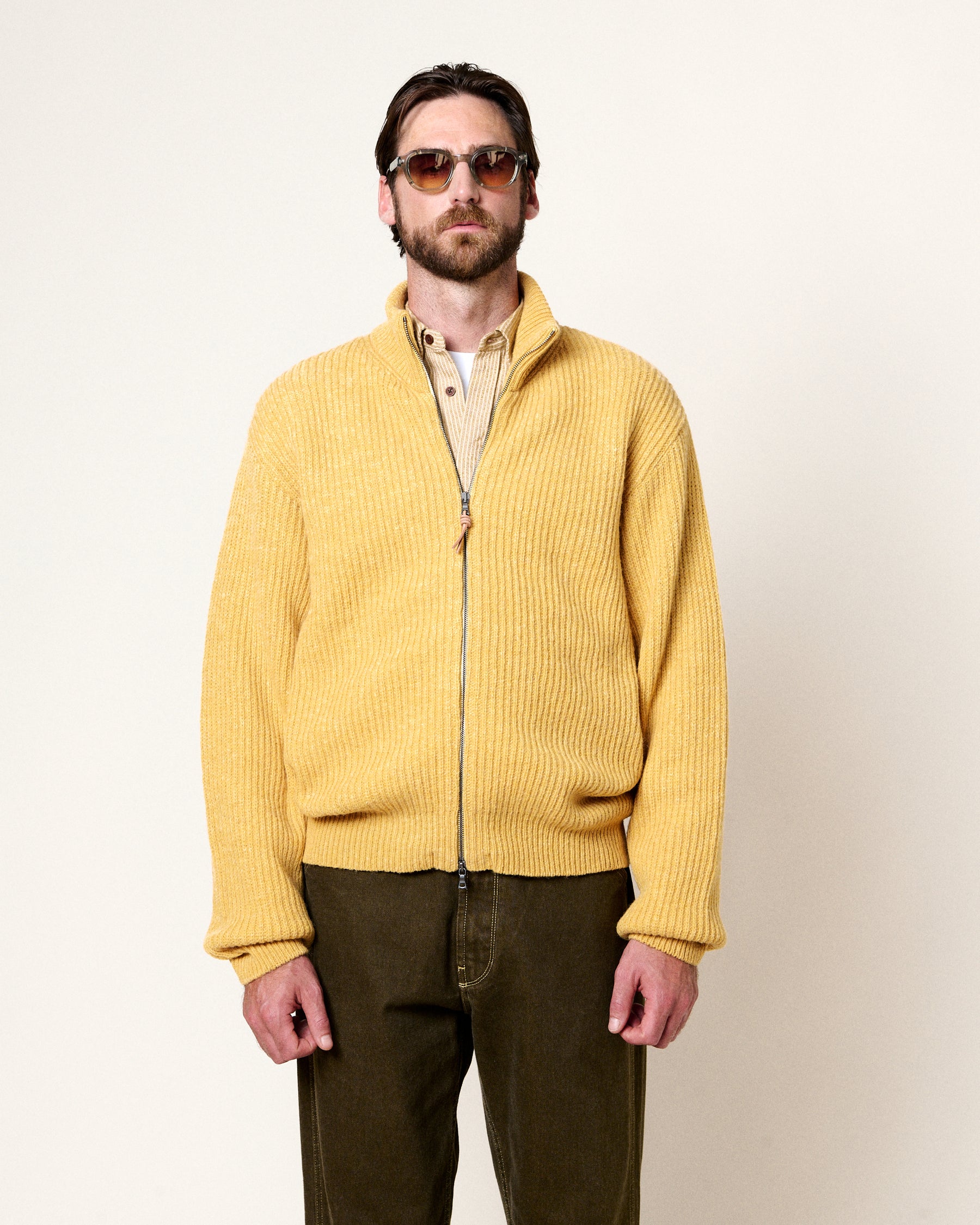 EWAN SHETLAND HONEY SWEATER