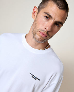 LONG SLEEVE FELI TEE WHITE