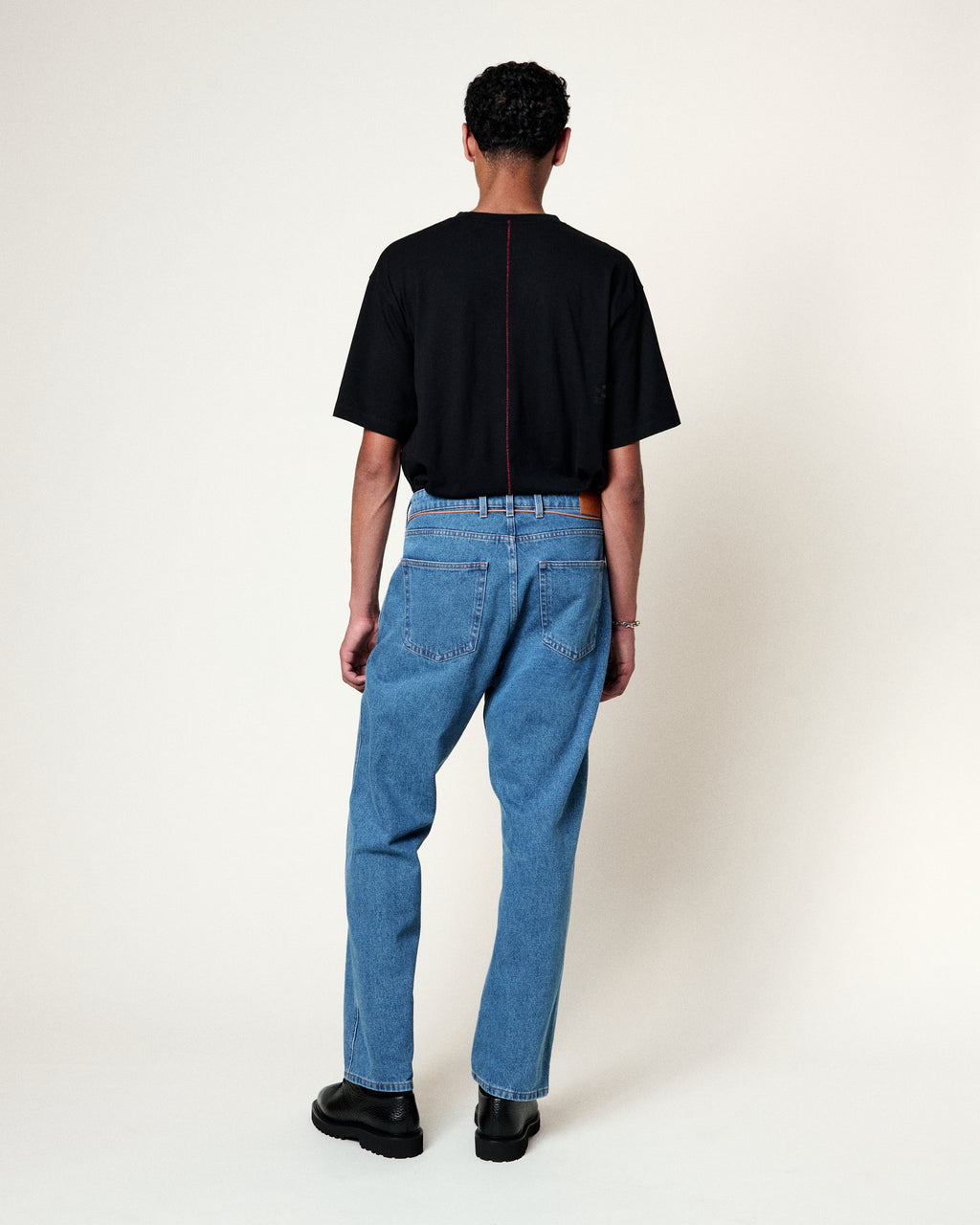 JABALI ALGO WIDE BLEACHED JEANS