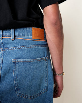 JABALI ALGO WIDE BLEACHED JEANS