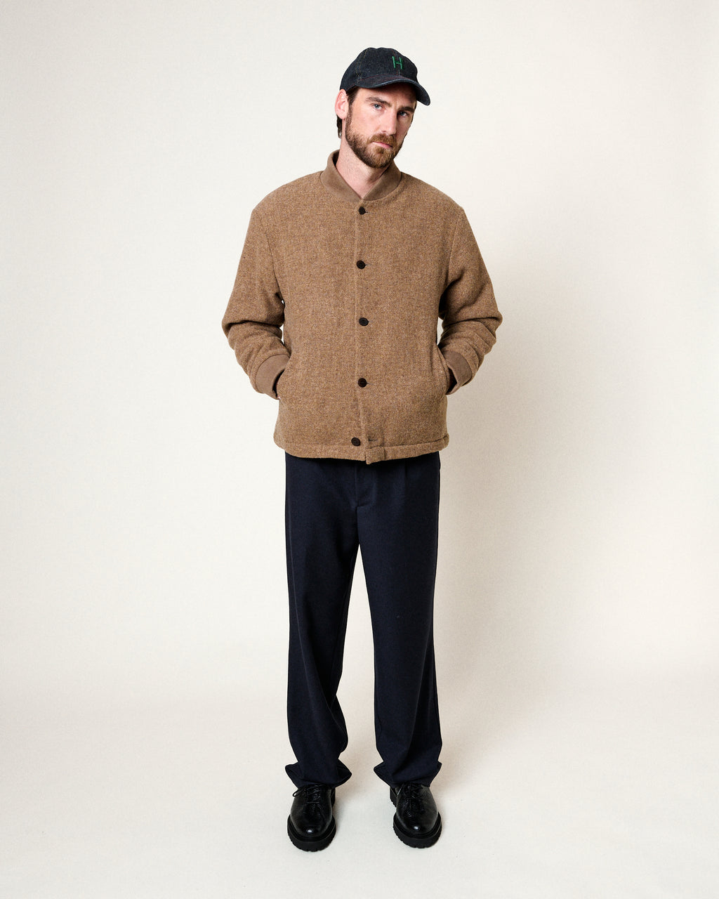 JR FLUFF HAZELNUT JACKET