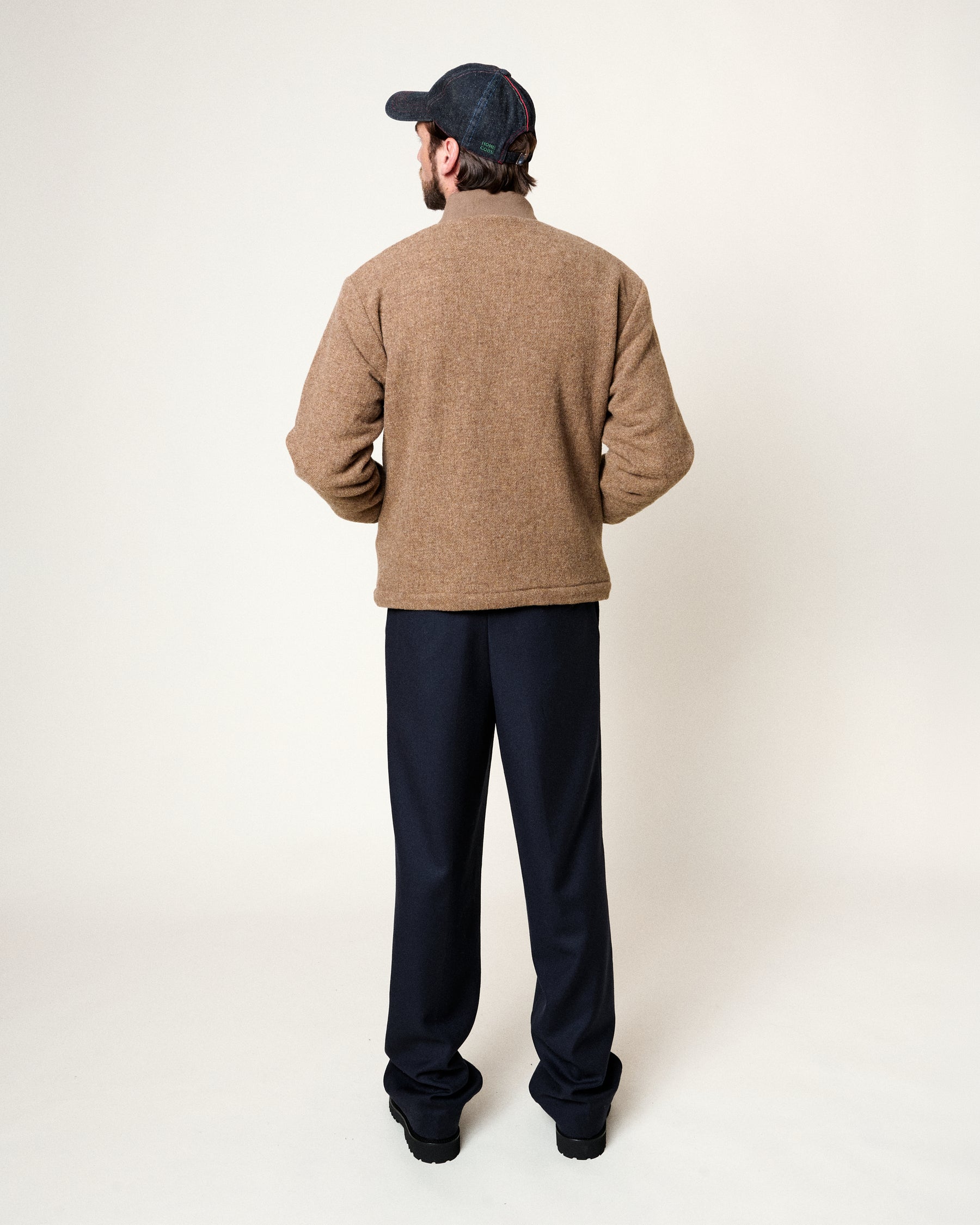 JR FLUFF HAZELNUT JACKET
