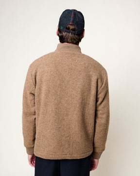 JR FLUFF HAZELNUT JACKET