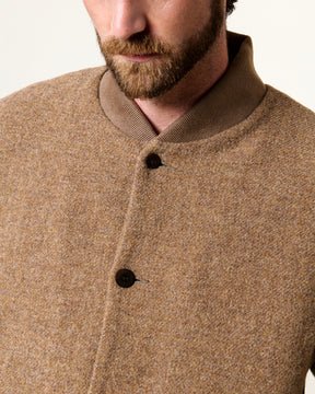 JR FLUFF HAZELNUT JACKET