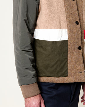 JR FLUFF HAZELNUT JACKET