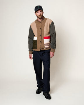 JR FLUFF HAZELNUT JACKET
