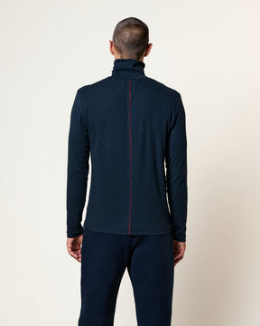 LONG SLEEVE TEE LIGHT NECK NAVY