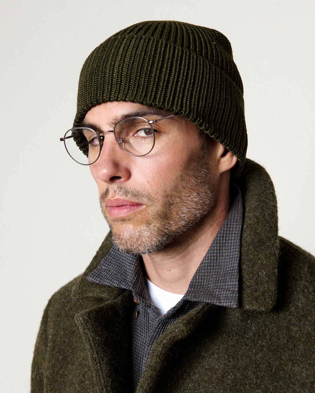 MERINO BEANIE KHAKI