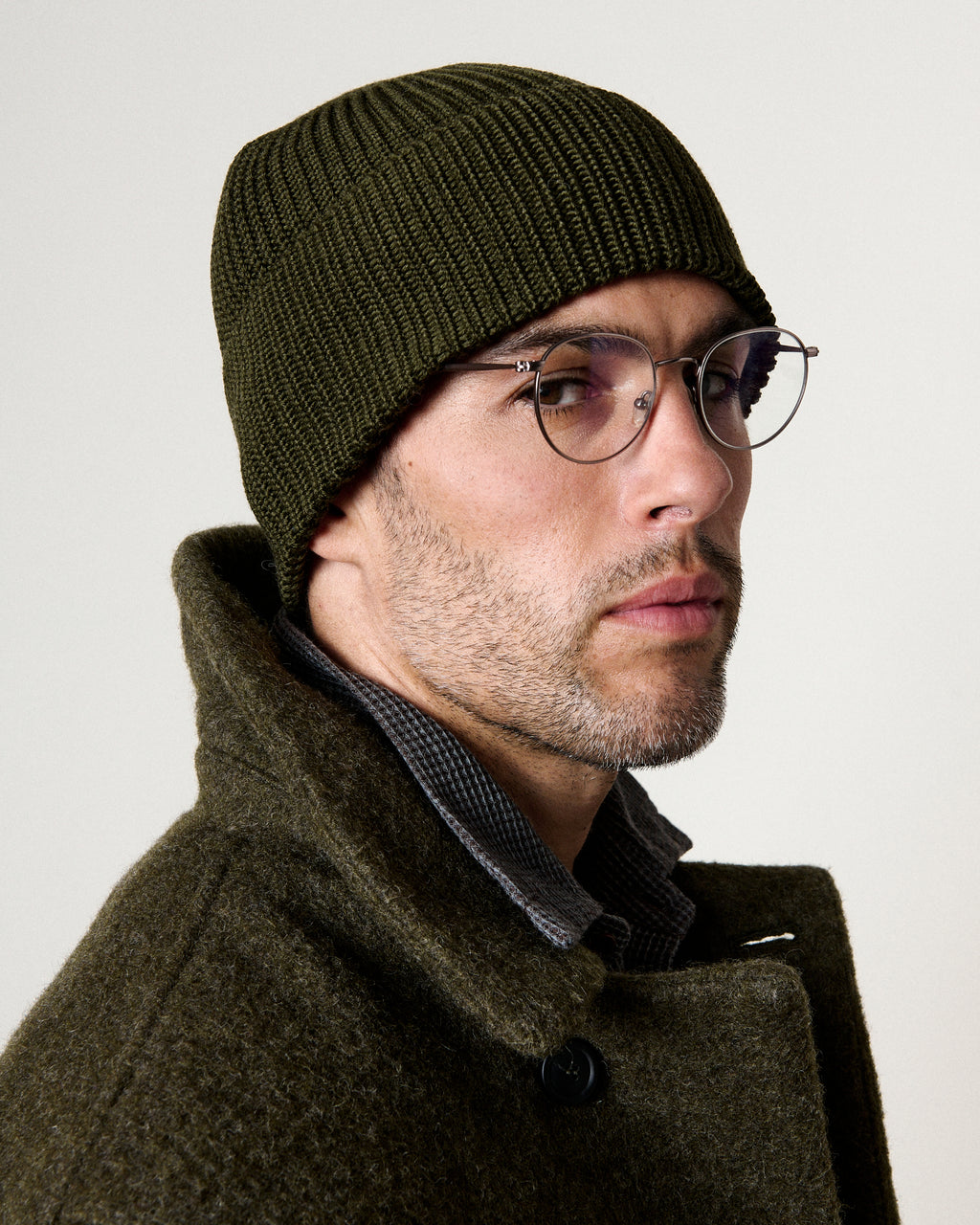MERINO BEANIE KHAKI