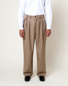 PAULO MARZ OATMEAL TROUSERS