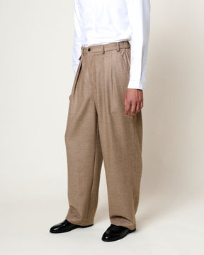 PAULO MARZ OATMEAL TROUSERS