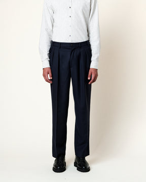 PAULO SLEEK NAVY TROUSERS
