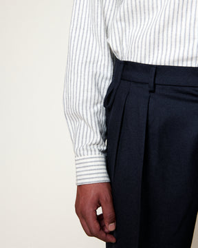 PAULO SLEEK NAVY TROUSERS