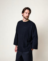 PULLOVER CURLY NAVY