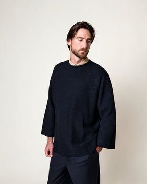 PULLOVER CURLY NAVY
