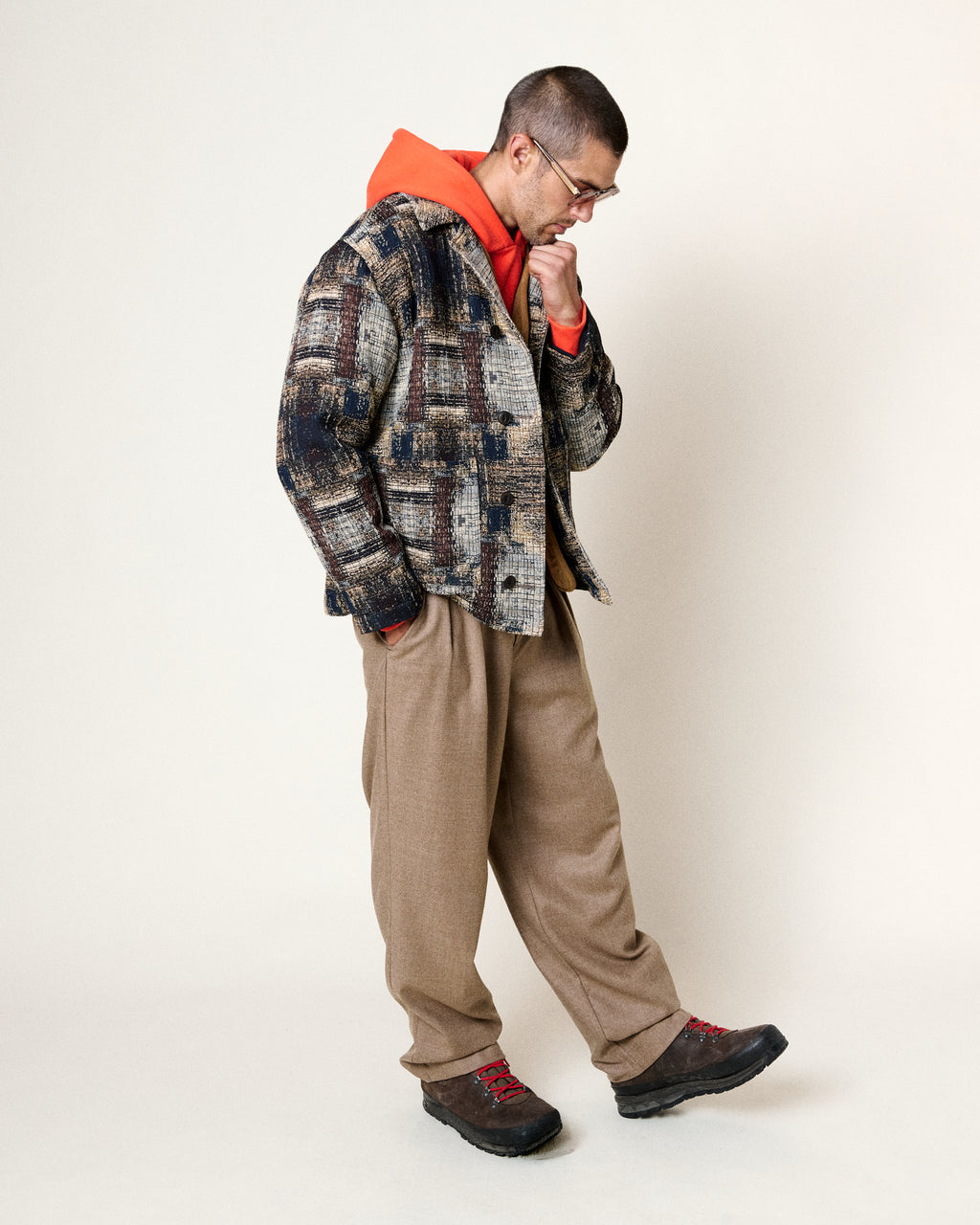 HOODIE RAMI BRIGHT ORANGE