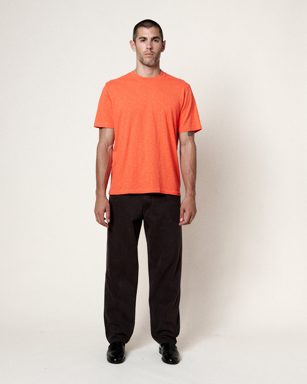 T-SHIRT ROBERT BRIGHT ORANGE