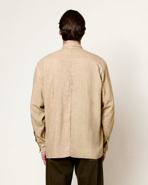 SHADOW SPECK BEIGE STRIPES SHIRT