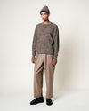 STAMFORD SPECKLED BROWN SWEATER