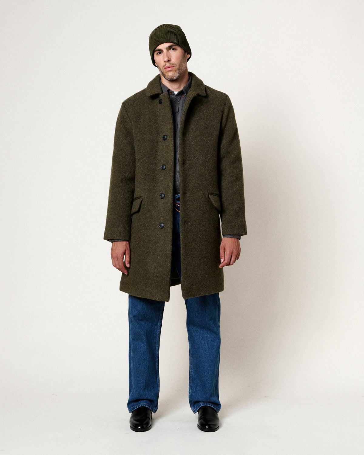 VESTE STEVE SHEEP GREENERY