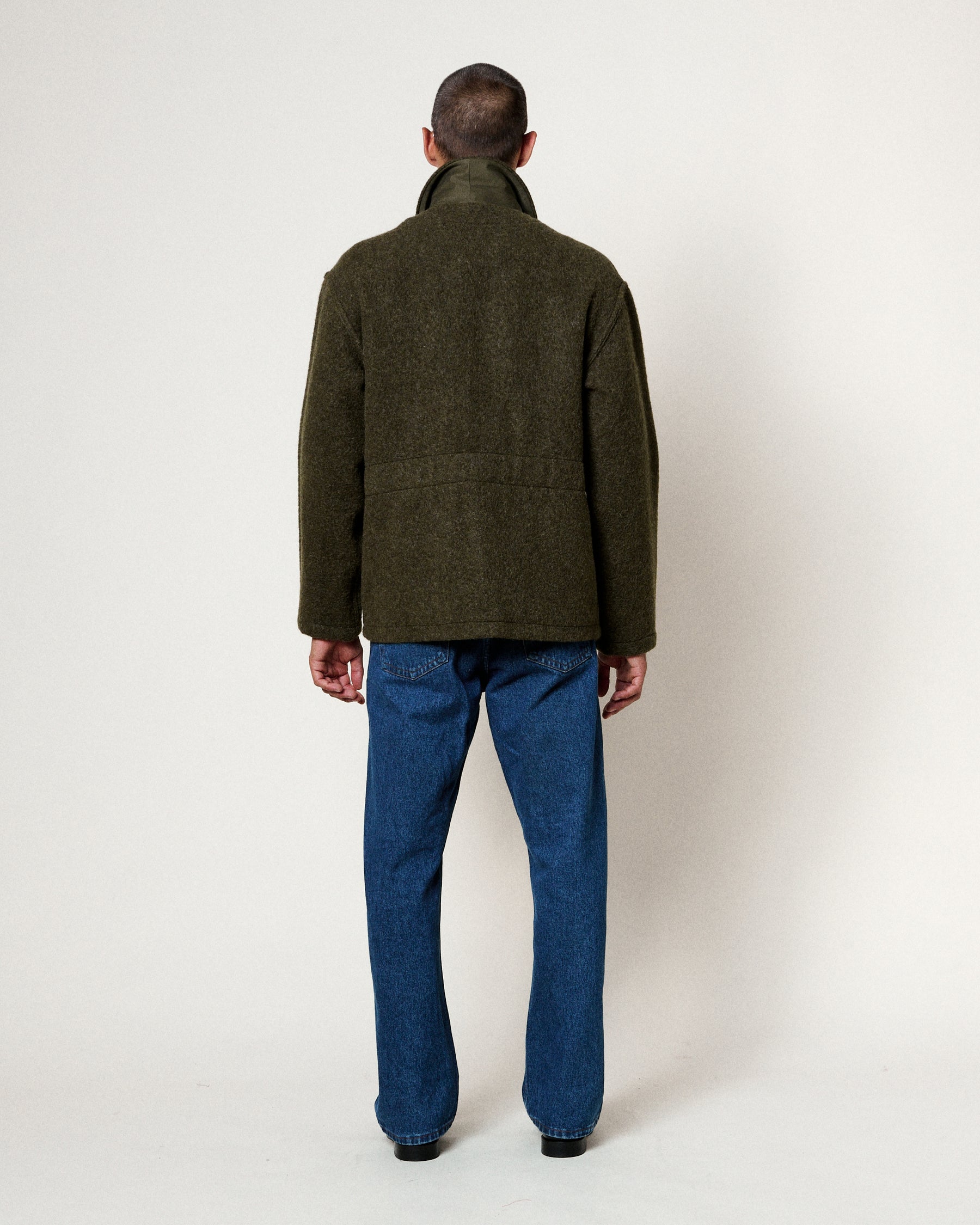 JACKET SWIT SHEEP GREENERY
