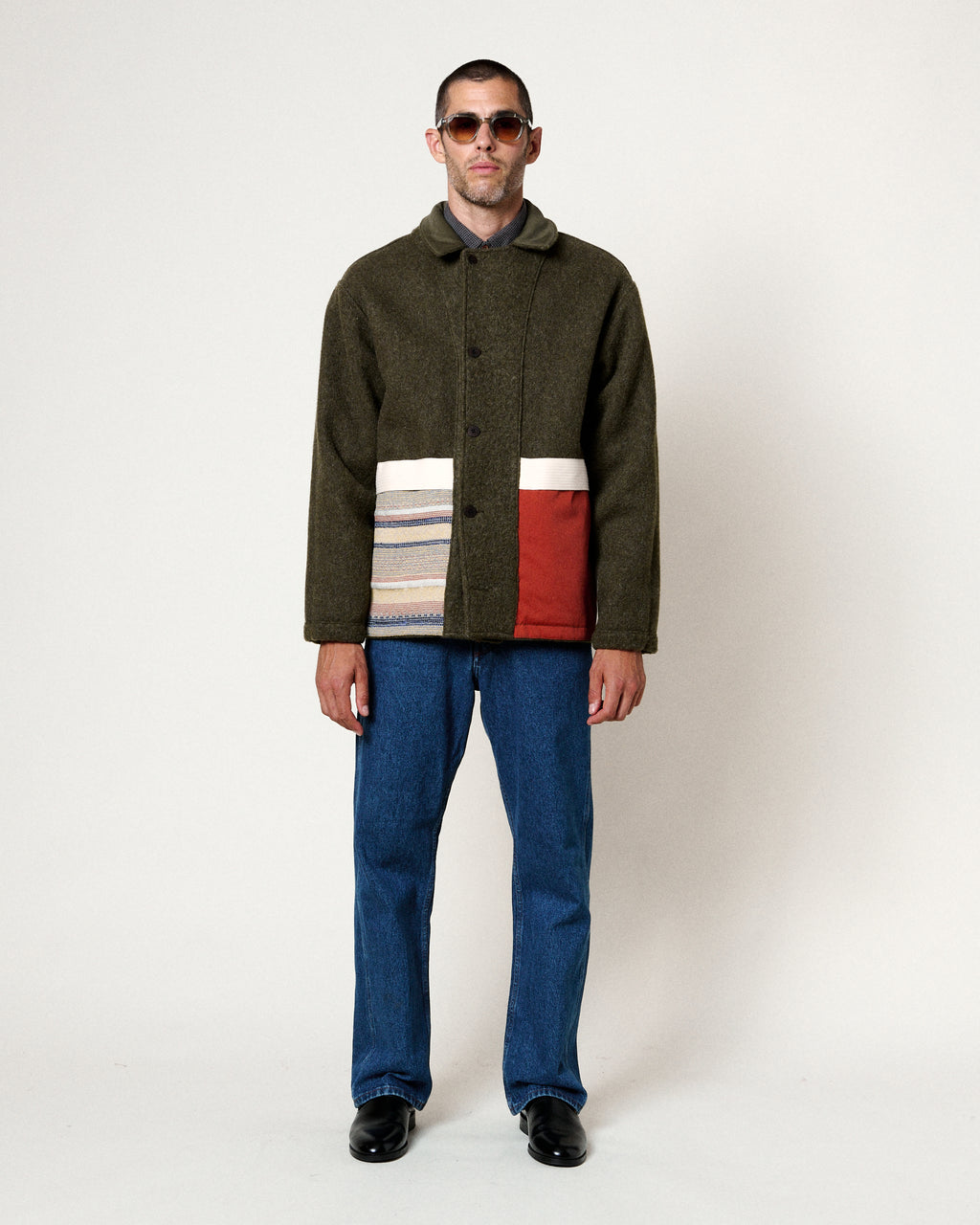 JACKET SWIT SHEEP GREENERY