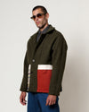 JACKET SWIT SHEEP GREENERY