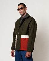 JACKET SWIT SHEEP GREENERY