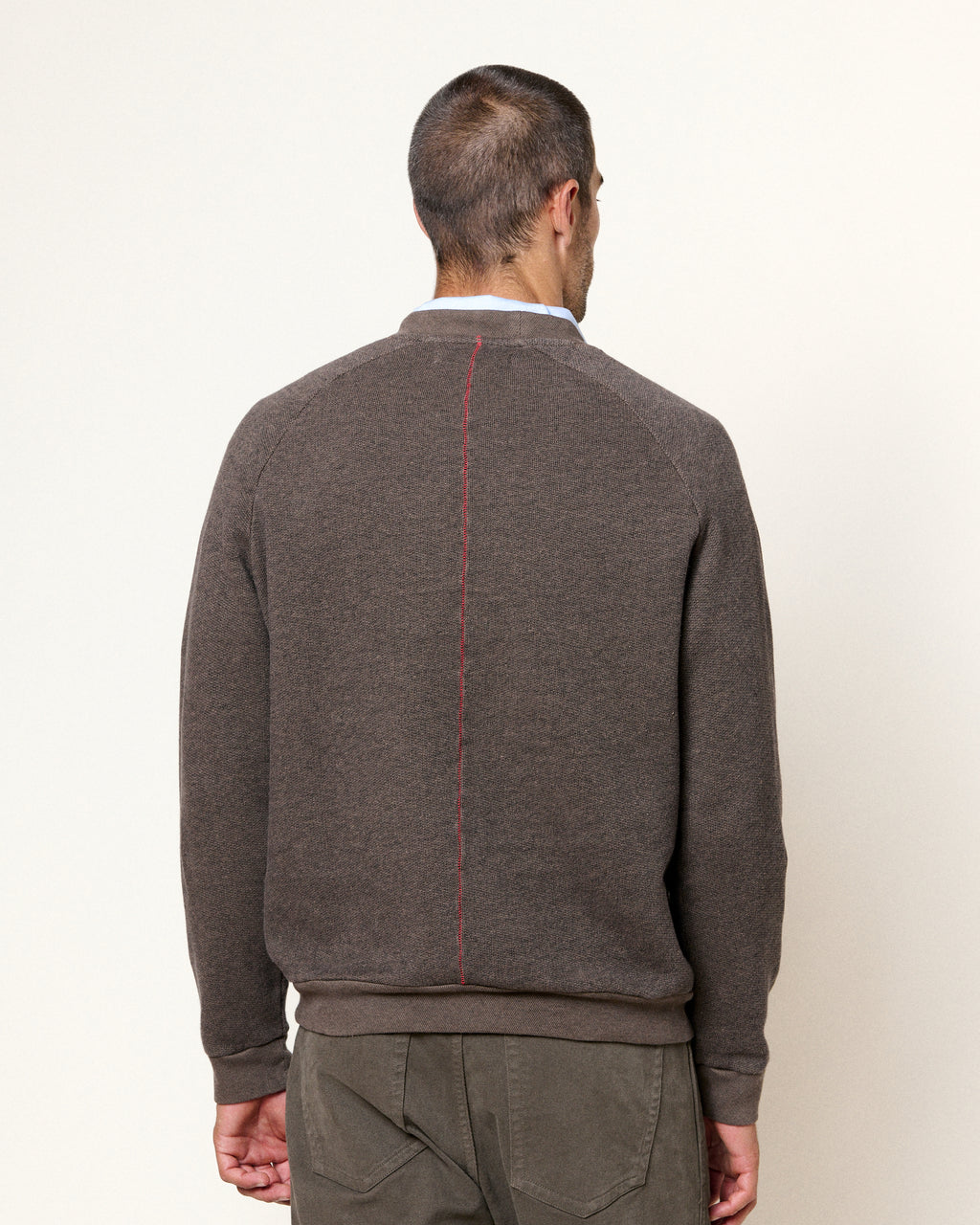TERRY SWEATSHIRT FALCON GREY 