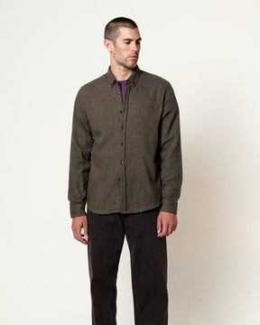 TOKYO ALASKA DARK KHAKI SHIRT