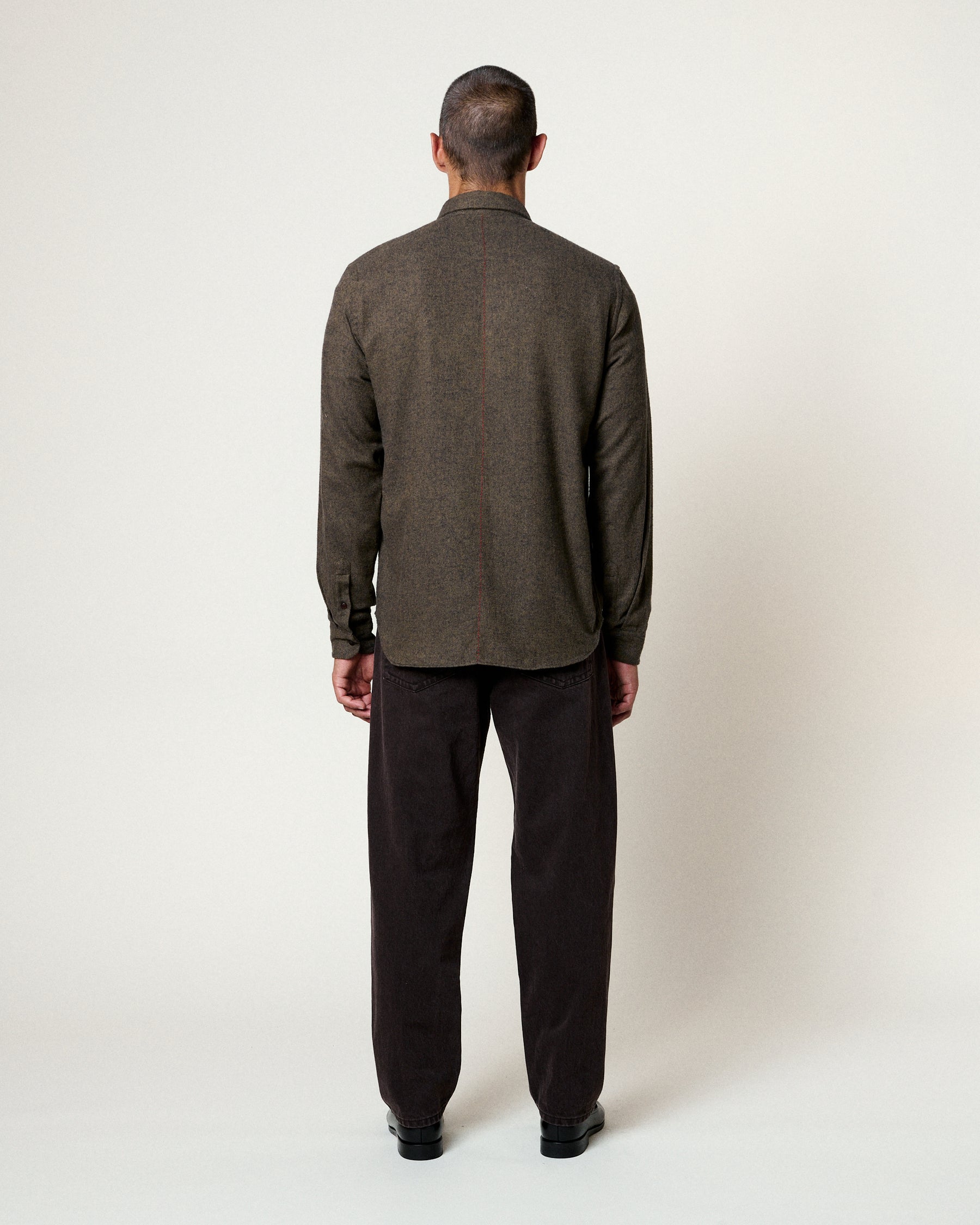 TOKYO ALASKA DARK KHAKI SHIRT