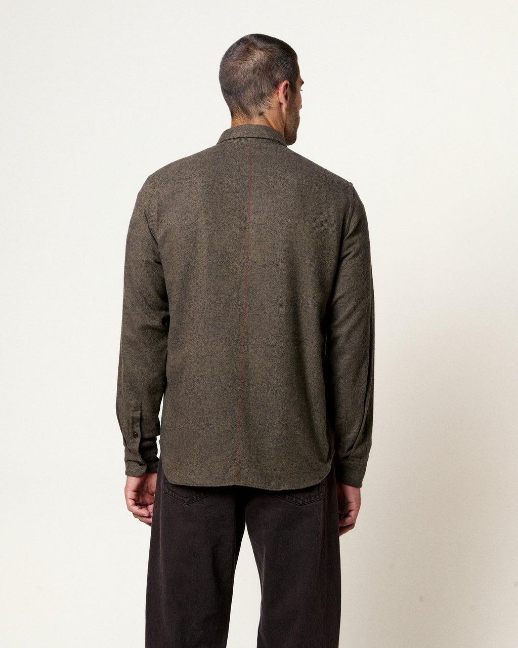 TOKYO ALASKA DARK KHAKI SHIRT
