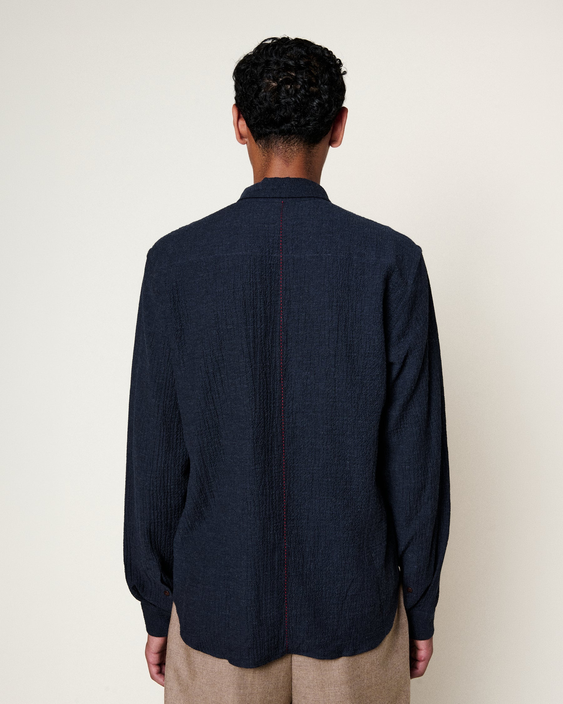 SHIRT TOKYO CHEVEER NAVY