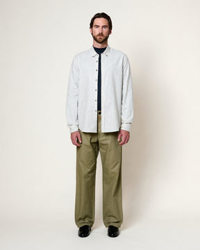 CHEMISE TOKYO SAPPORO BLUE STRIPES