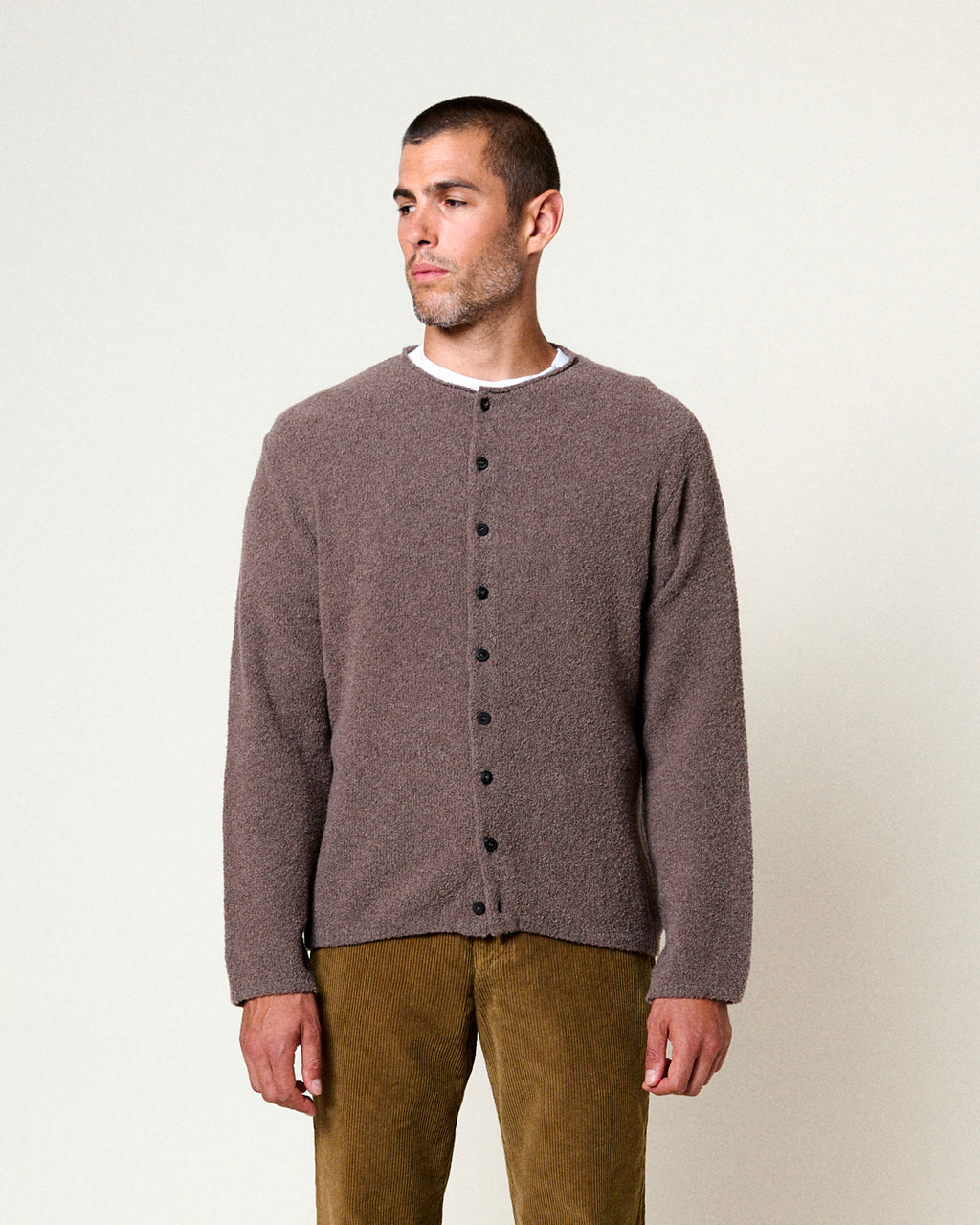 CARDIGAN XAVIER CASH FALCON GREY