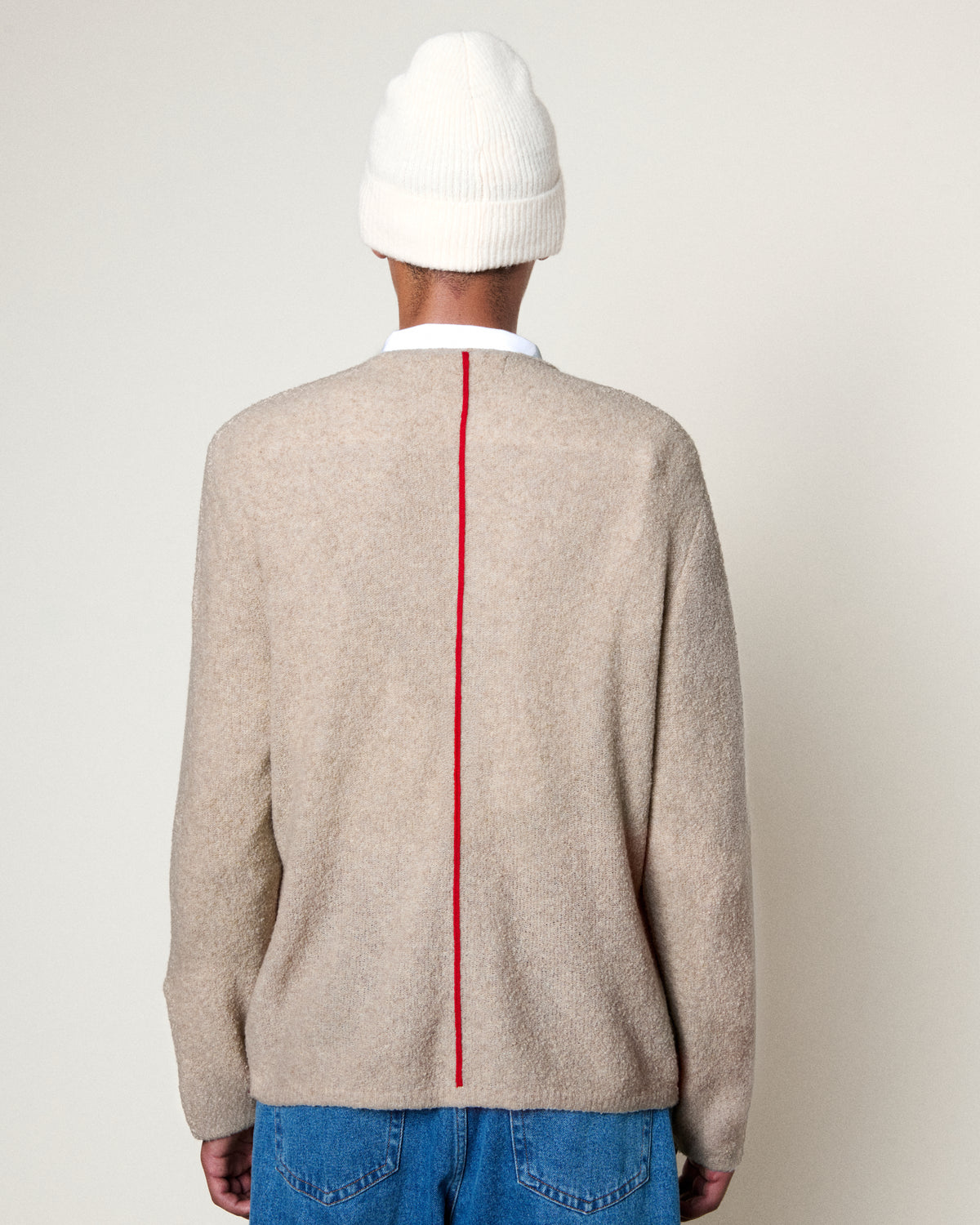 CARDIGAN XAVIER CASH SAND