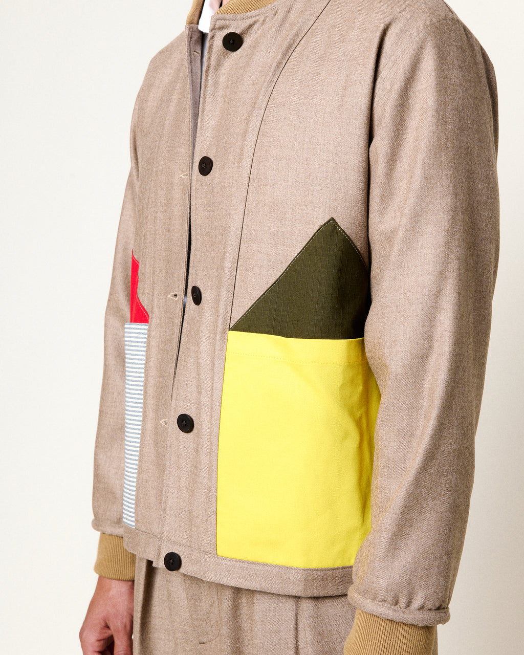 YONI MARZ OATMEAL JACKET