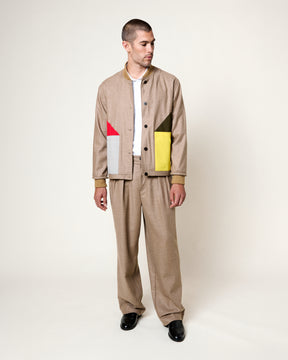 YONI MARZ OATMEAL JACKET
